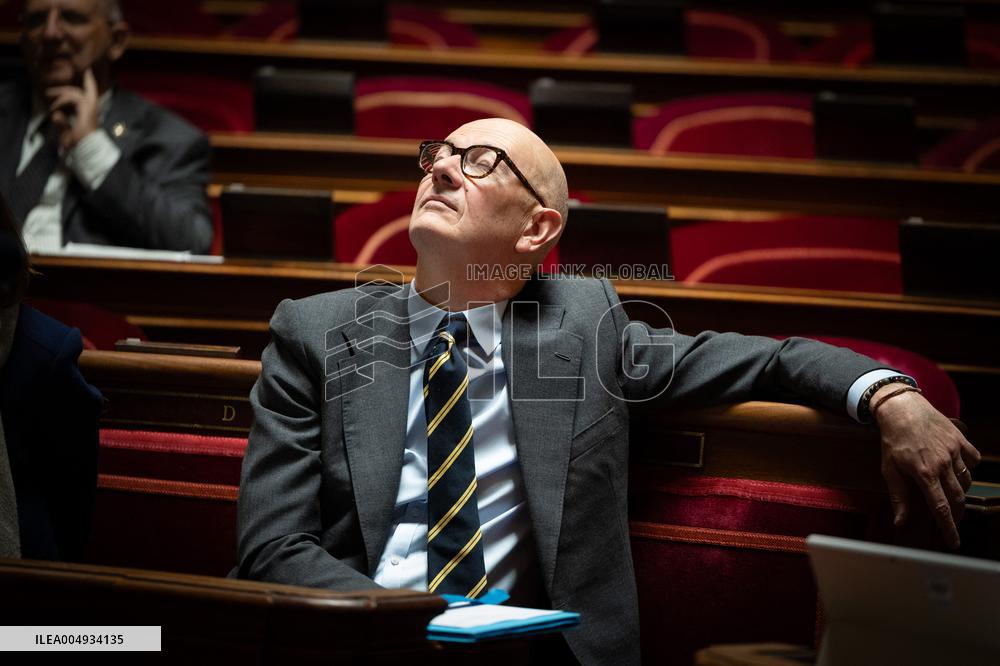 Finance Bill debate at the Senate - Paris