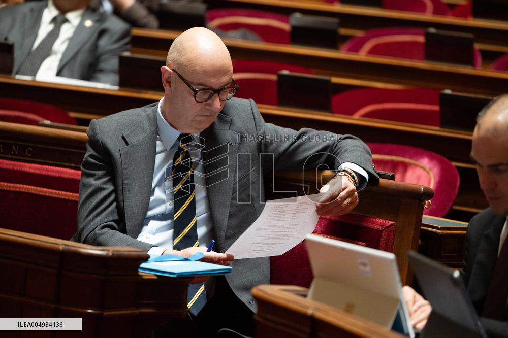 Finance Bill debate at the Senate - Paris