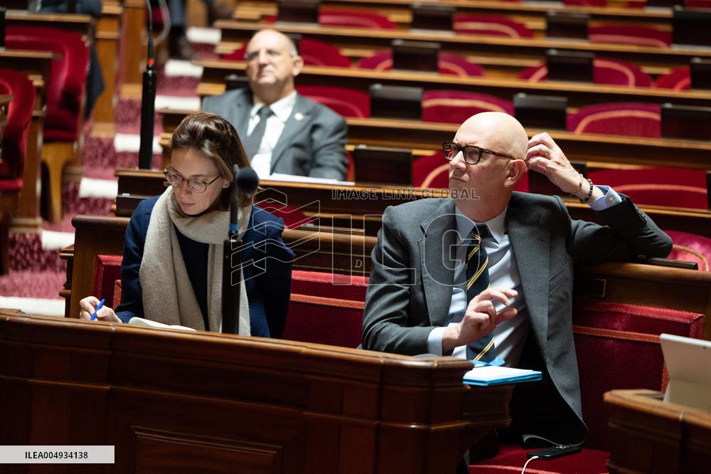 Finance Bill debate at the Senate - Paris
