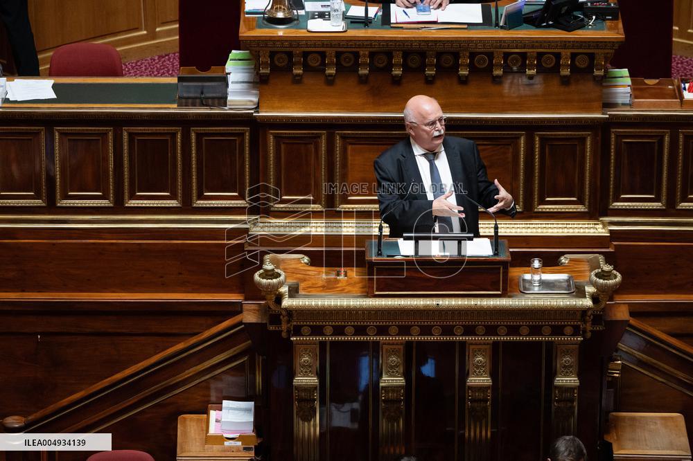 Finance Bill debate at the Senate - Paris