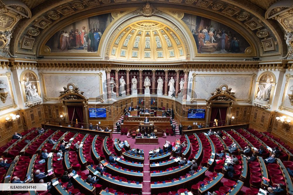 Finance Bill debate at the Senate - Paris