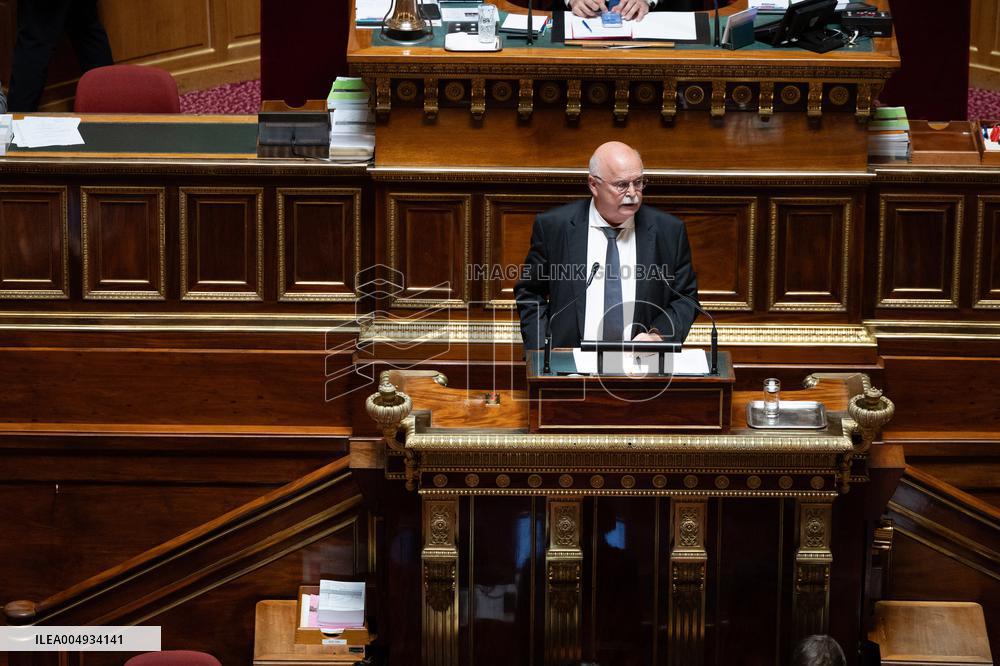 Finance Bill debate at the Senate - Paris