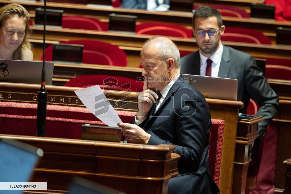 Finance Bill debate at the Senate - Paris