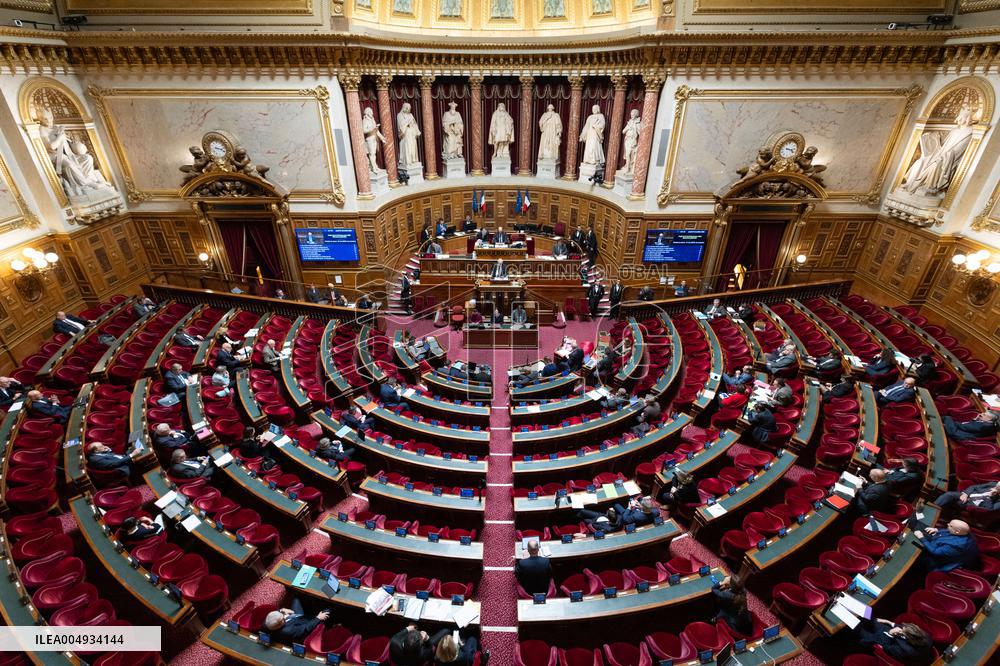 Finance Bill debate at the Senate - Paris