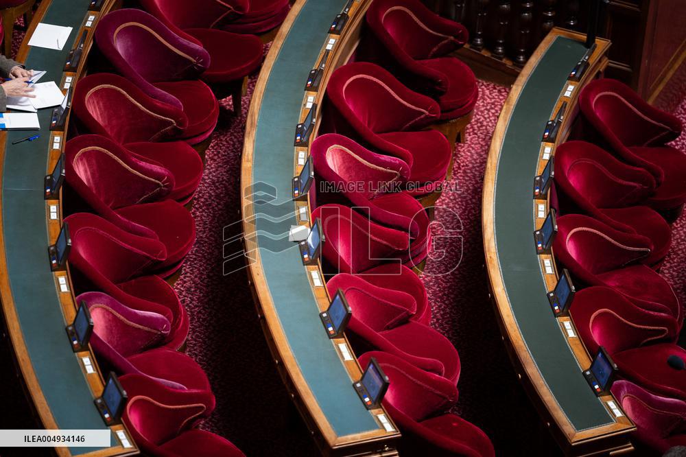 Finance Bill debate at the Senate - Paris