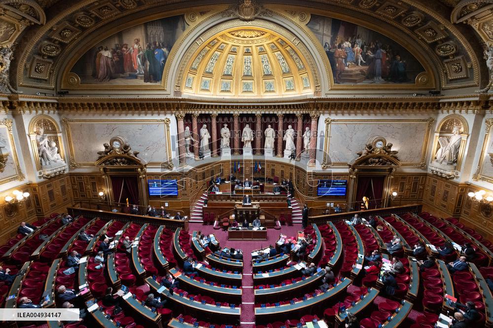 Finance Bill debate at the Senate - Paris