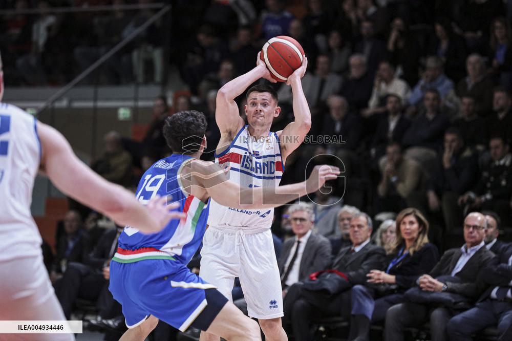 BASKET - Basket FIBA Europe Cup - FIBA Basketball World Cup 2027 Qualifiers- Italy vs Iceland