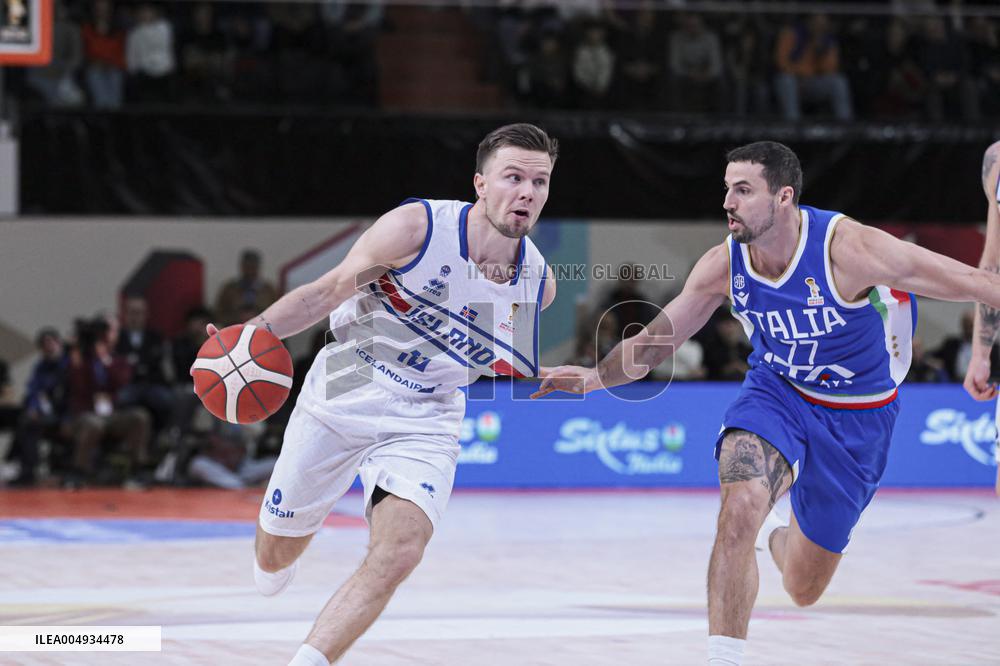 BASKET - Basket FIBA Europe Cup - FIBA Basketball World Cup 2027 Qualifiers- Italy vs Iceland