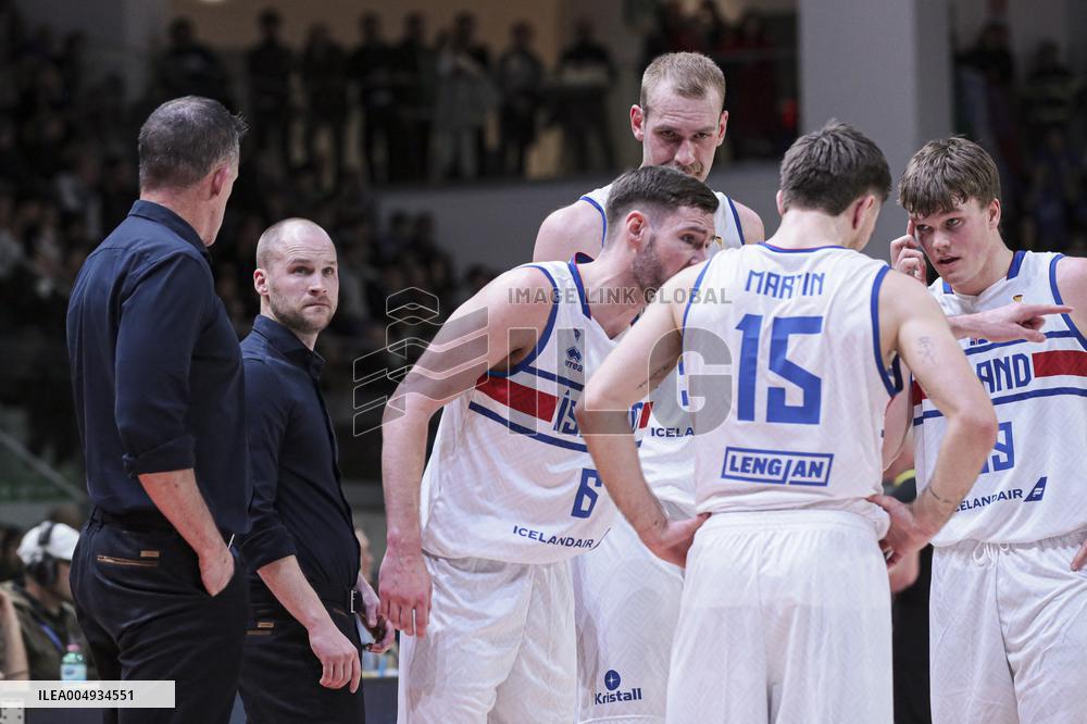 BASKET - Basket FIBA Europe Cup - FIBA Basketball World Cup 2027 Qualifiers- Italy vs Iceland