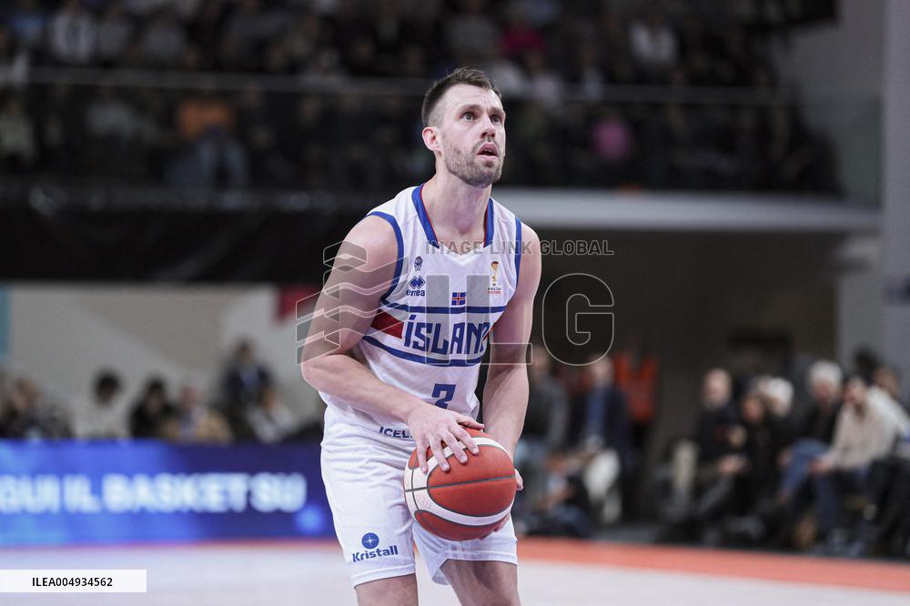 BASKET - Basket FIBA Europe Cup - FIBA Basketball World Cup 2027 Qualifiers- Italy vs Iceland