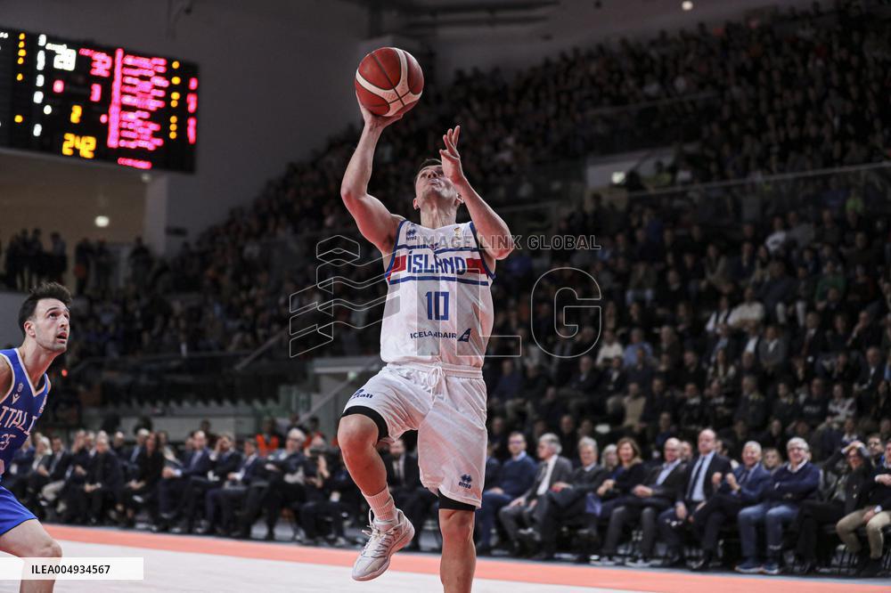 BASKET - Basket FIBA Europe Cup - FIBA Basketball World Cup 2027 Qualifiers- Italy vs Iceland