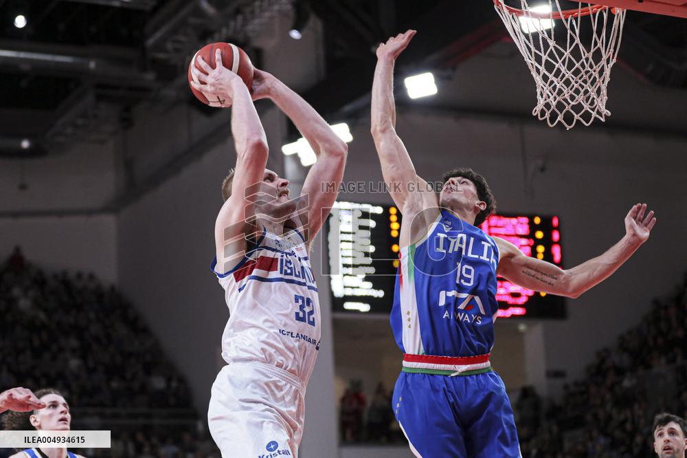 BASKET - Basket FIBA Europe Cup - FIBA Basketball World Cup 2027 Qualifiers- Italy vs Iceland