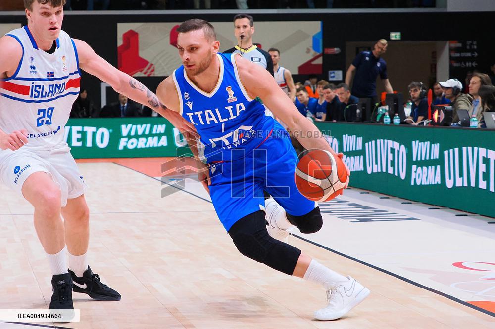 BASKET - Basket FIBA Europe Cup - FIBA Basketball World Cup 2027 Qualifiers- Italy vs Iceland