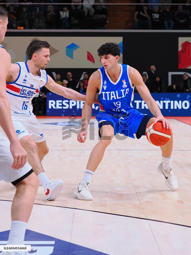 BASKET - Basket FIBA Europe Cup - FIBA Basketball World Cup 2027 Qualifiers- Italy vs Iceland