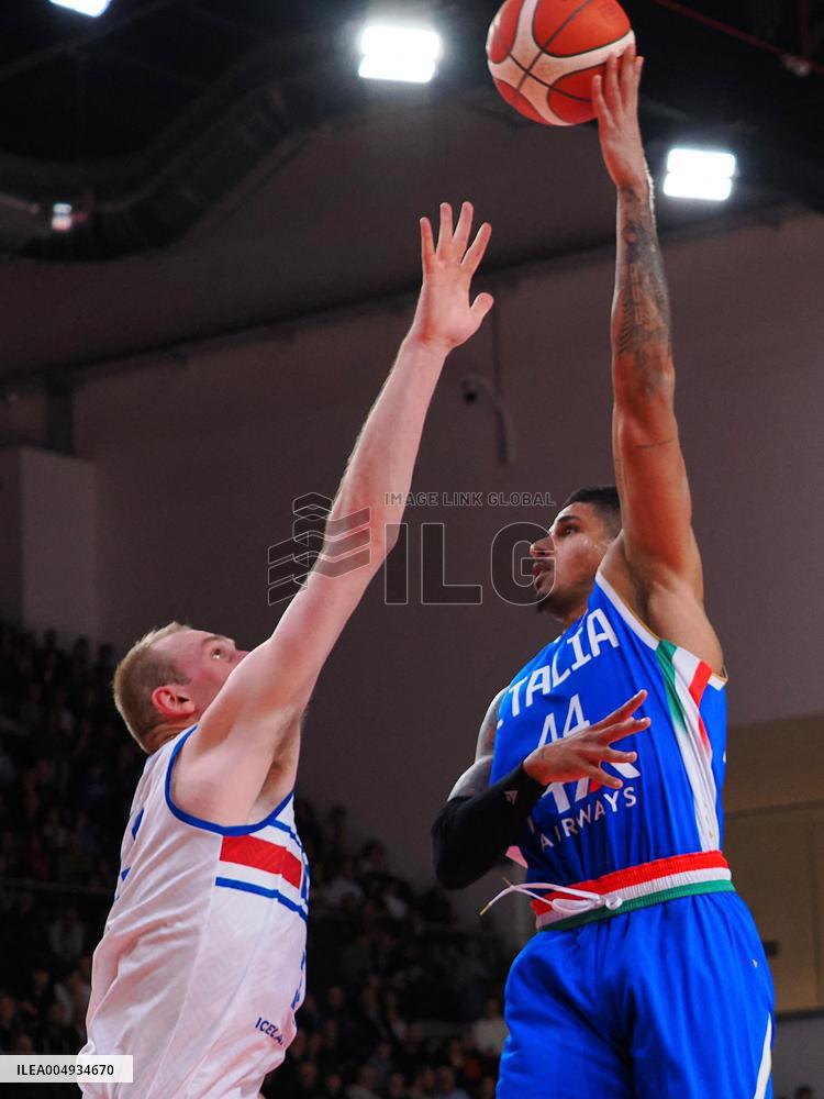 BASKET - Basket FIBA Europe Cup - FIBA Basketball World Cup 2027 Qualifiers- Italy vs Iceland