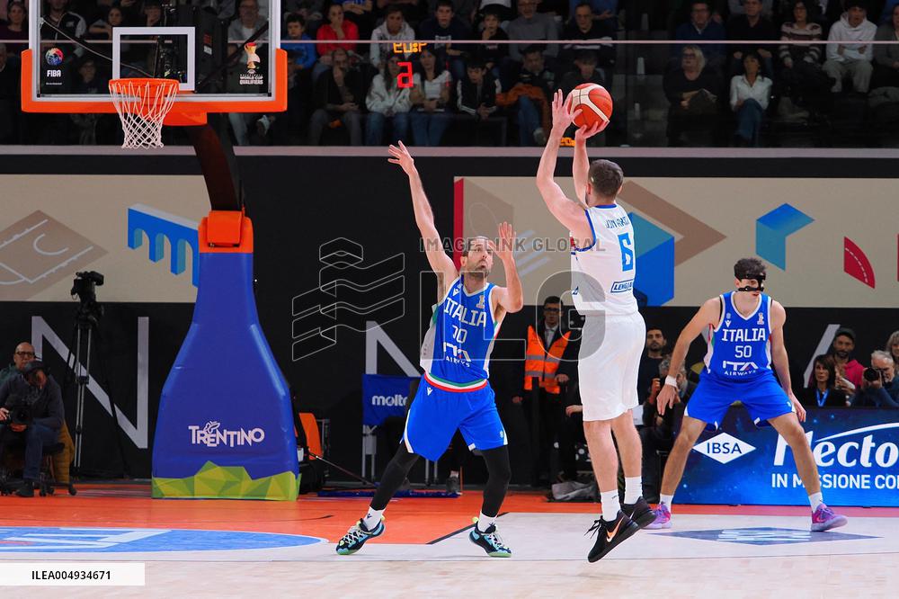 BASKET - Basket FIBA Europe Cup - FIBA Basketball World Cup 2027 Qualifiers- Italy vs Iceland