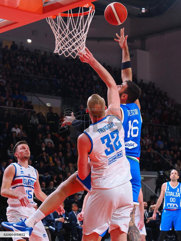 BASKET - Basket FIBA Europe Cup - FIBA Basketball World Cup 2027 Qualifiers- Italy vs Iceland