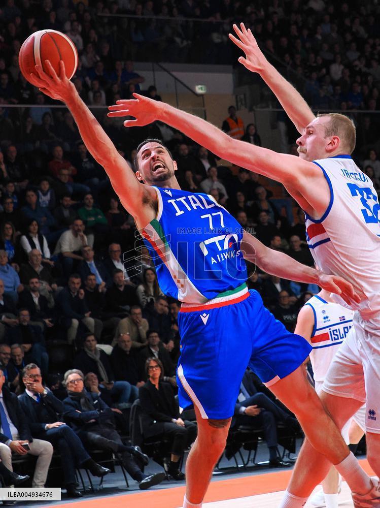 BASKET - Basket FIBA Europe Cup - FIBA Basketball World Cup 2027 Qualifiers- Italy vs Iceland