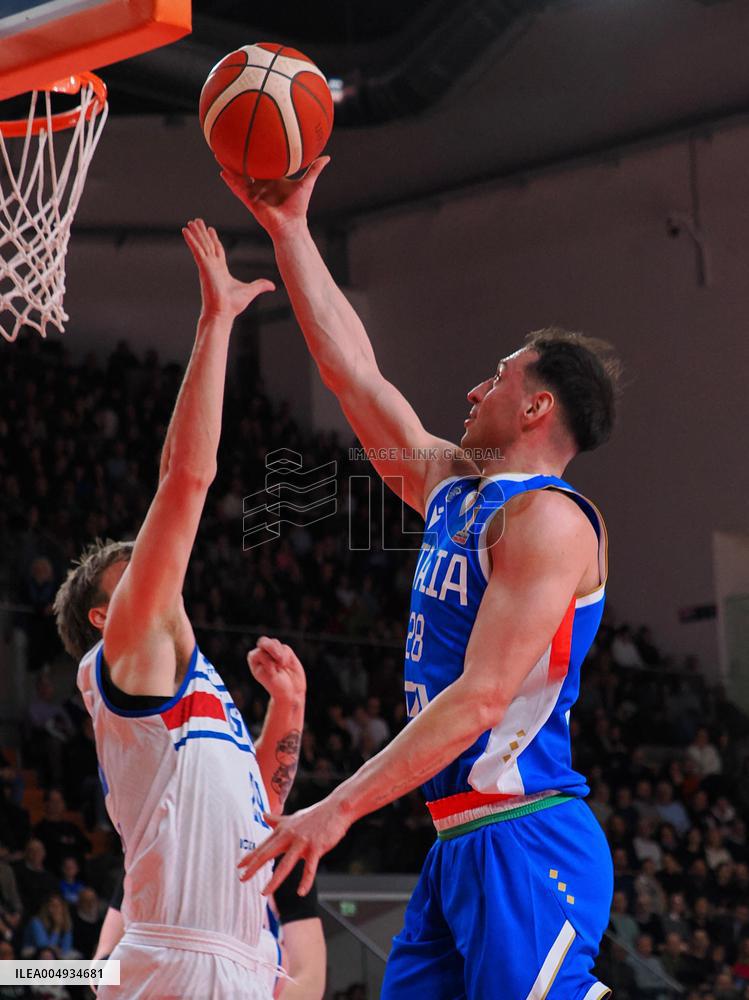 BASKET - Basket FIBA Europe Cup - FIBA Basketball World Cup 2027 Qualifiers- Italy vs Iceland