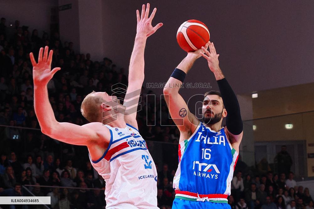 BASKET - Basket FIBA Europe Cup - FIBA Basketball World Cup 2027 Qualifiers- Italy vs Iceland