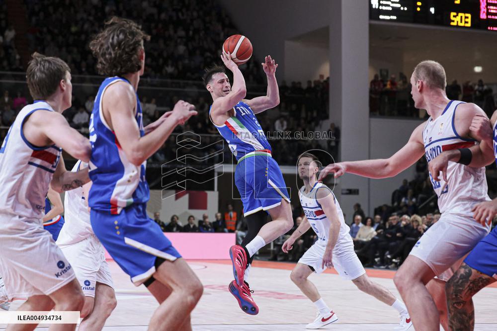BASKET - Basket FIBA Europe Cup - FIBA Basketball World Cup 2027 Qualifiers- Italy vs Iceland