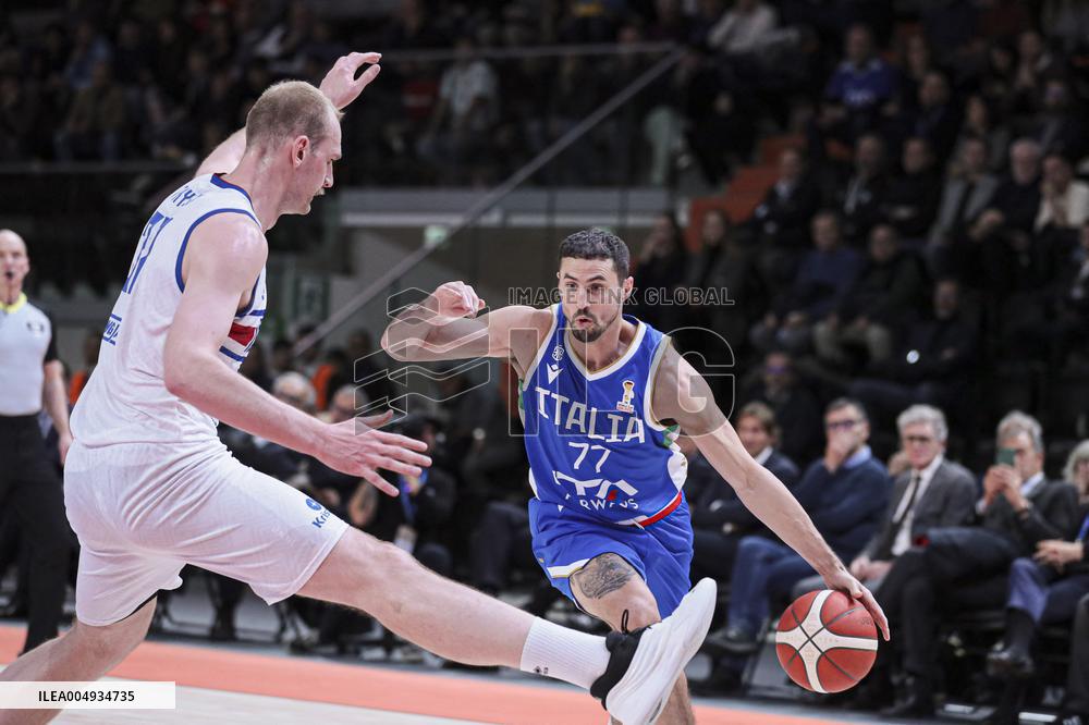 BASKET - Basket FIBA Europe Cup - FIBA Basketball World Cup 2027 Qualifiers- Italy vs Iceland