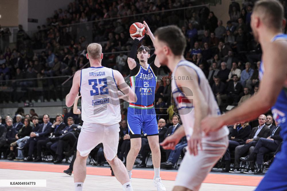 BASKET - Basket FIBA Europe Cup - FIBA Basketball World Cup 2027 Qualifiers- Italy vs Iceland