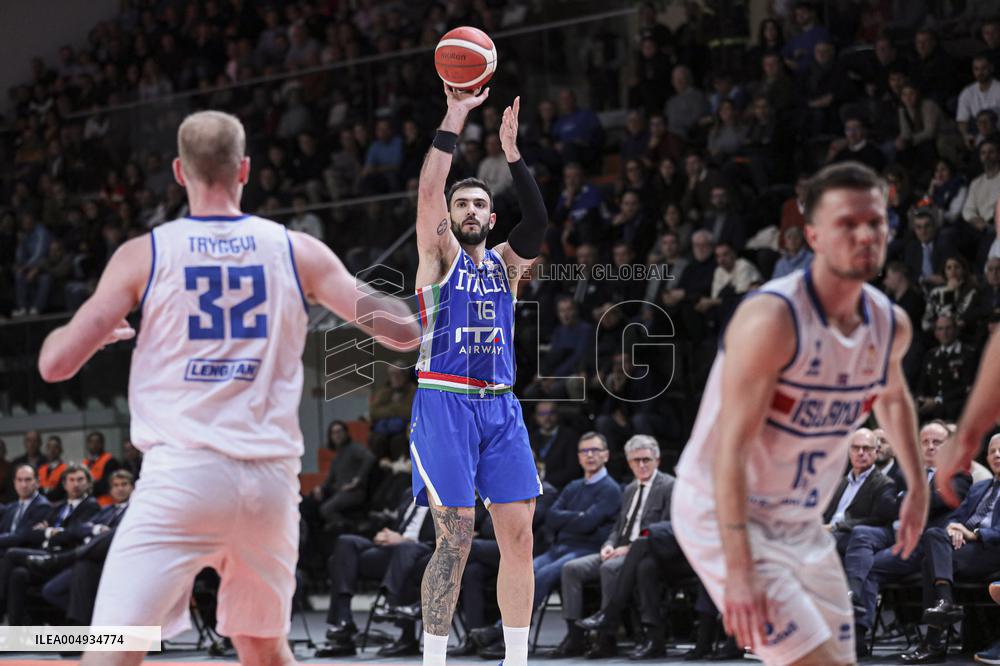 BASKET - Basket FIBA Europe Cup - FIBA Basketball World Cup 2027 Qualifiers- Italy vs Iceland