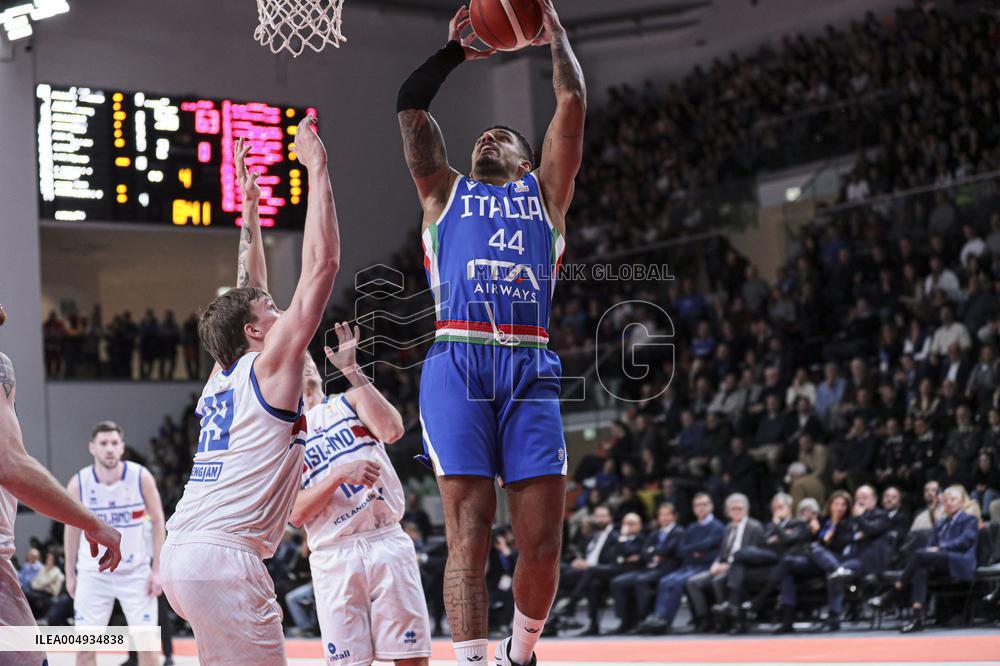 BASKET - Basket FIBA Europe Cup - FIBA Basketball World Cup 2027 Qualifiers- Italy vs Iceland