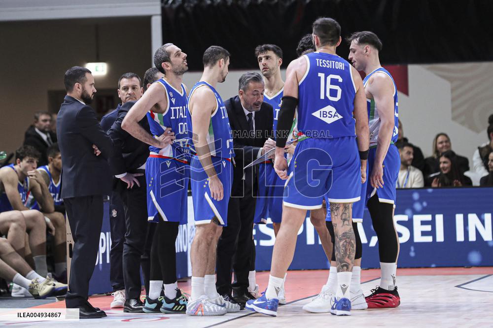 BASKET - Basket FIBA Europe Cup - FIBA Basketball World Cup 2027 Qualifiers- Italy vs Iceland