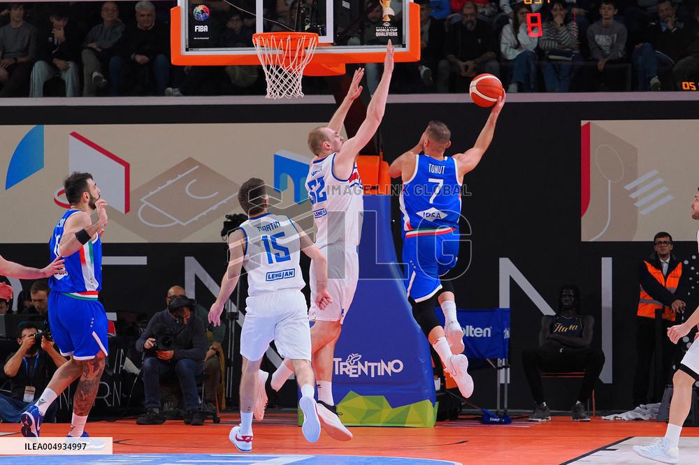 BASKET - Basket FIBA Europe Cup - FIBA Basketball World Cup 2027 Qualifiers- Italy vs Iceland