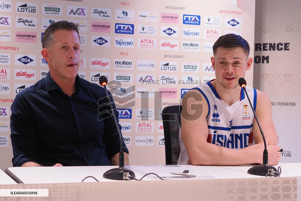 BASKET - Basket FIBA Europe Cup - FIBA Basketball World Cup 2027 Qualifiers- Italy vs Iceland