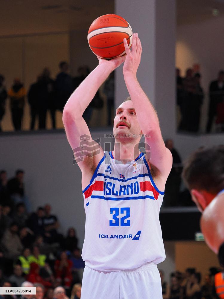 BASKET - Basket FIBA Europe Cup - FIBA Basketball World Cup 2027 Qualifiers- Italy vs Iceland