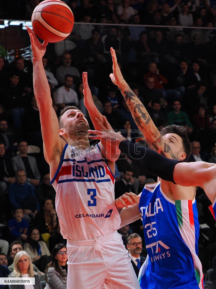 BASKET - Basket FIBA Europe Cup - FIBA Basketball World Cup 2027 Qualifiers- Italy vs Iceland