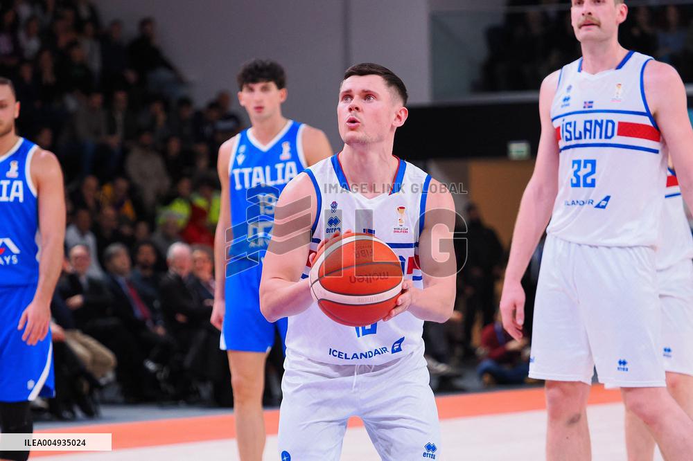 BASKET - Basket FIBA Europe Cup - FIBA Basketball World Cup 2027 Qualifiers- Italy vs Iceland