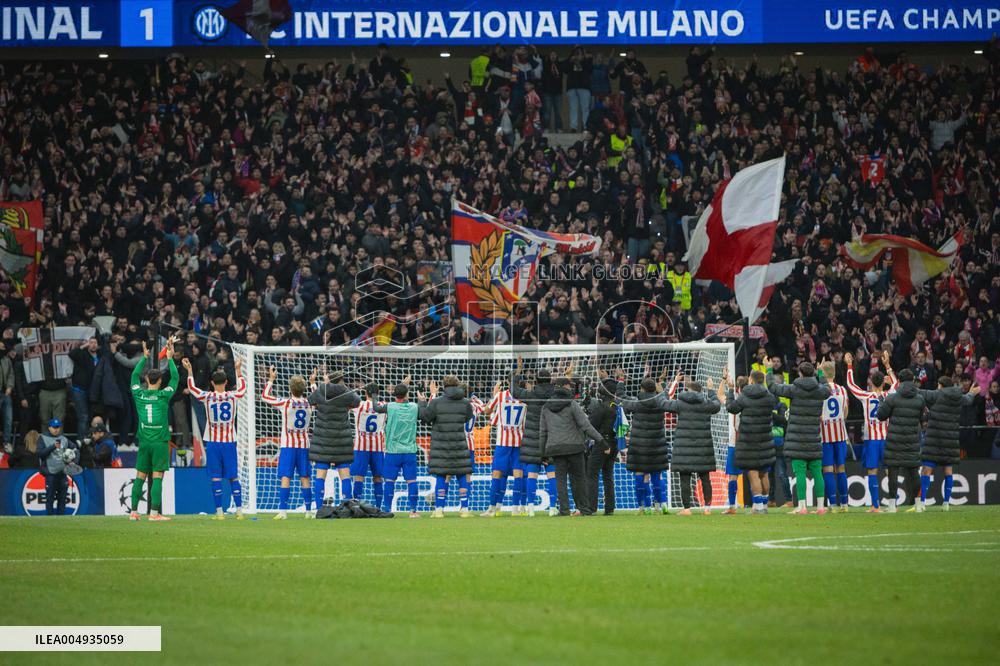 CALCIO - UEFA Champions League - Atletico Madrid vs Inter