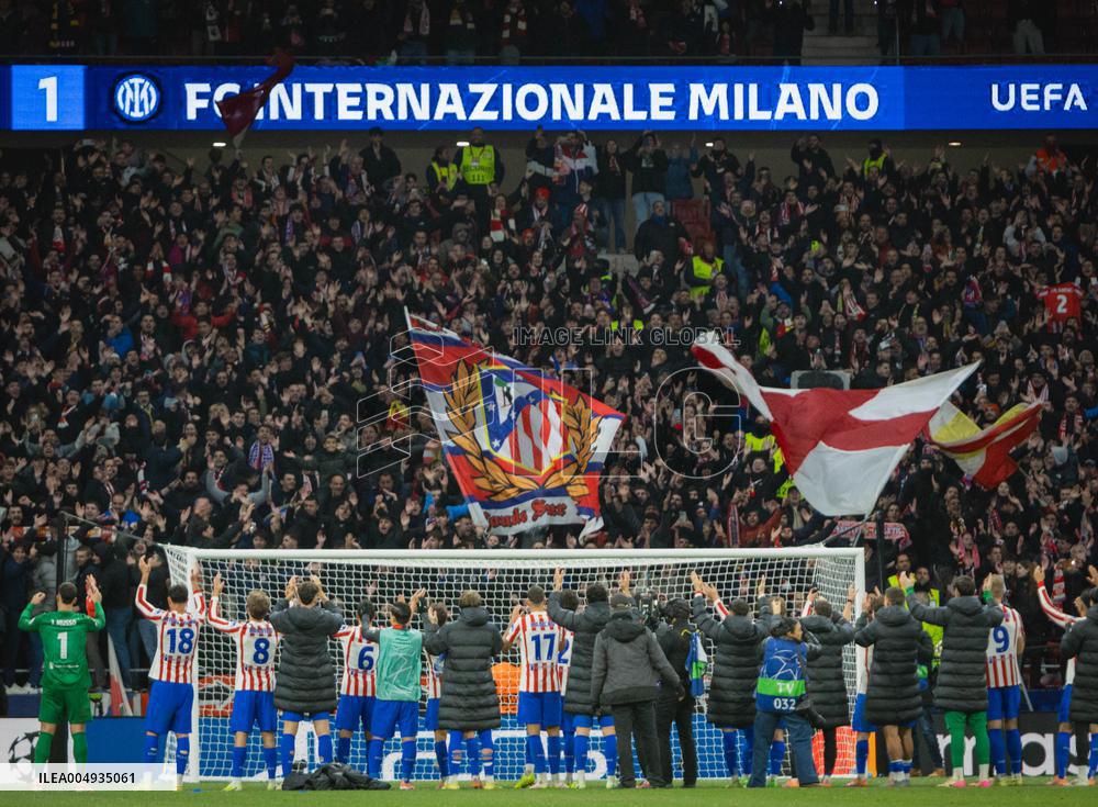 CALCIO - UEFA Champions League - Atletico Madrid vs Inter