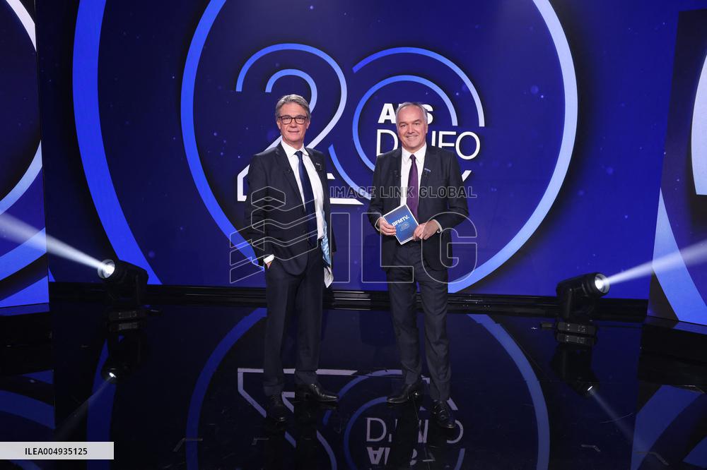 Exclusive - BFMTV 20th Anniversary - Paris