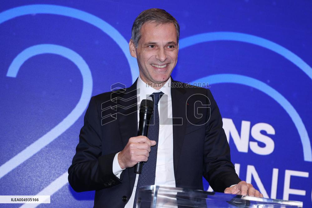 Exclusive - BFMTV 20th Anniversary - Paris