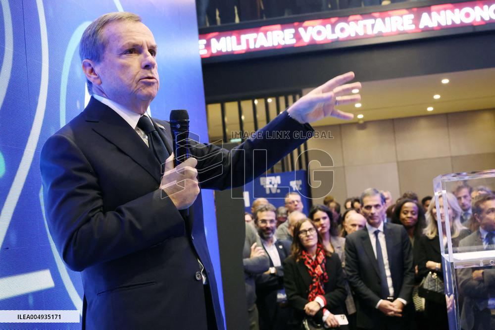 Exclusive - BFMTV 20th Anniversary - Paris