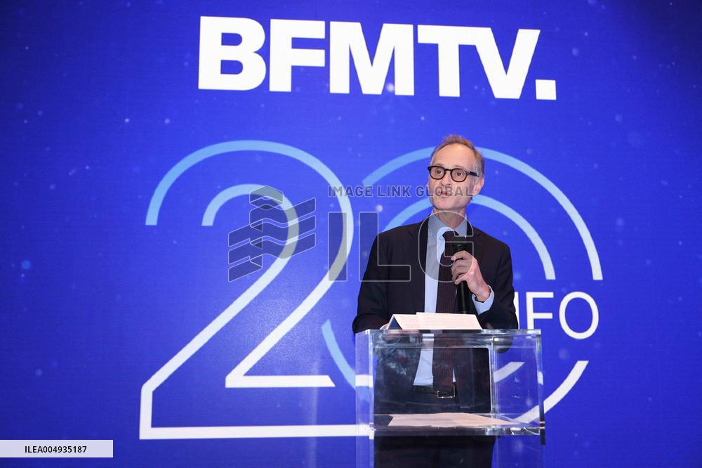 Exclusive - BFMTV 20th Anniversary - Paris