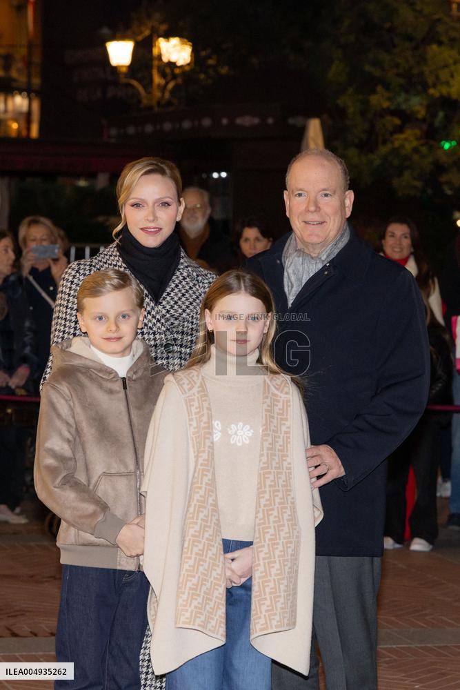 NO TABLOIDS - Launch Of The Christmas Lights - Monaco