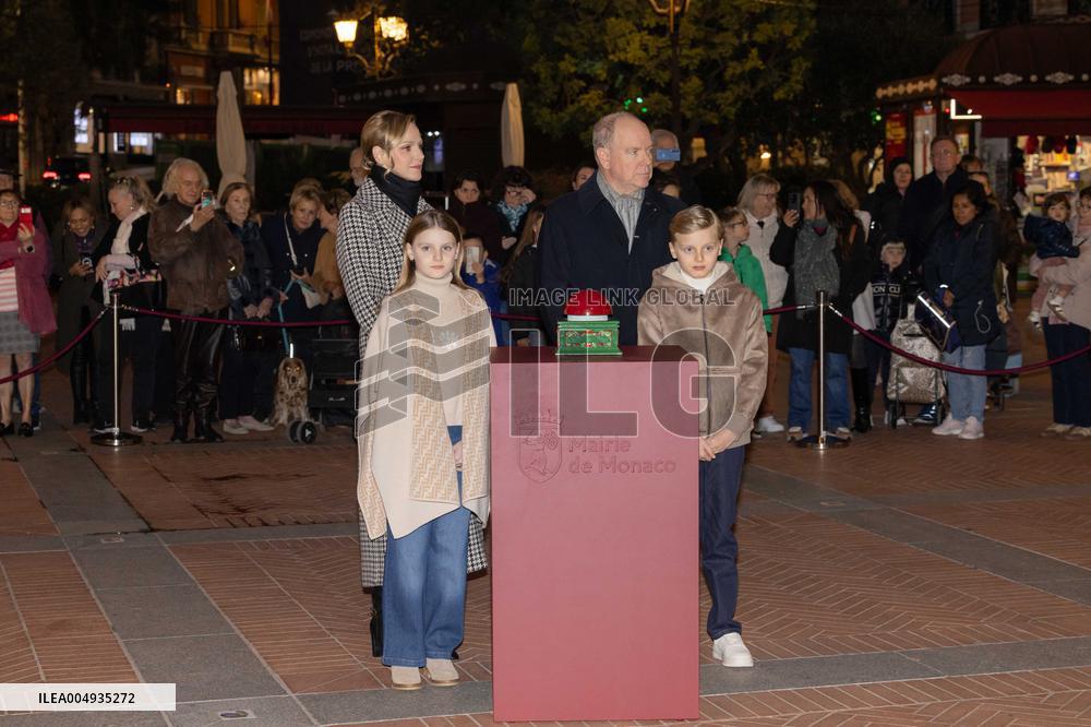 NO TABLOIDS - Launch Of The Christmas Lights - Monaco