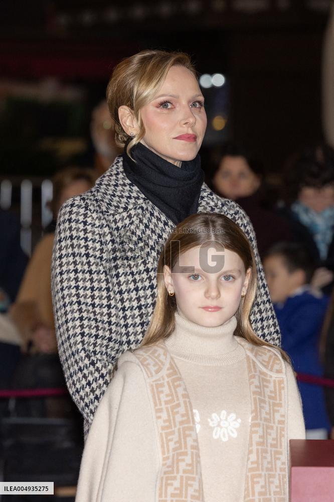 NO TABLOIDS - Launch Of The Christmas Lights - Monaco