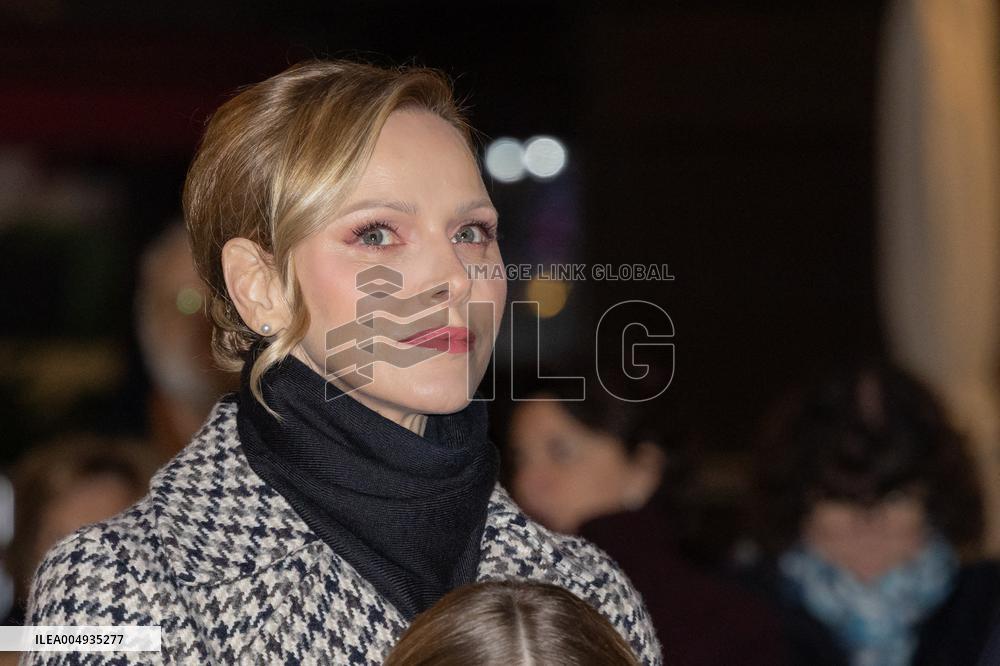 NO TABLOIDS - Launch Of The Christmas Lights - Monaco