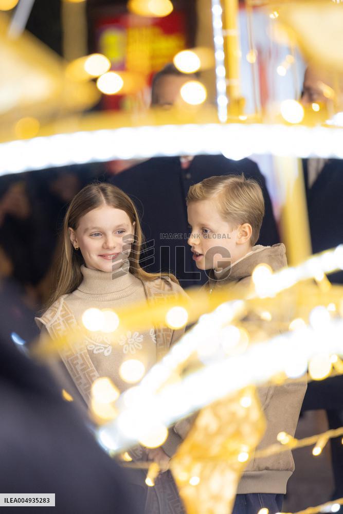 NO TABLOIDS - Launch Of The Christmas Lights - Monaco