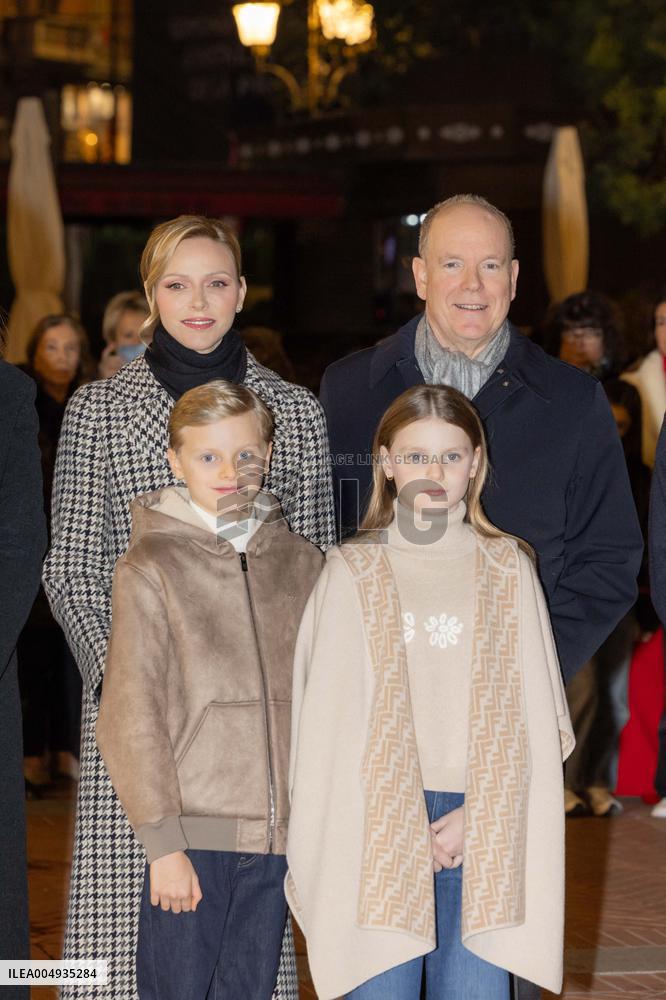 NO TABLOIDS - Launch Of The Christmas Lights - Monaco