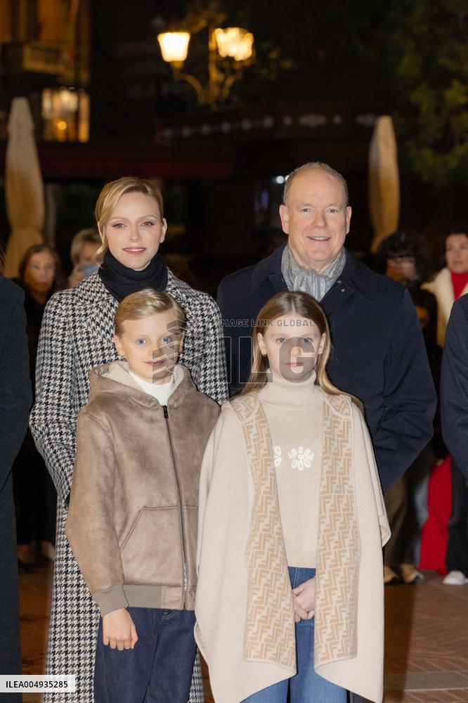 NO TABLOIDS - Launch Of The Christmas Lights - Monaco