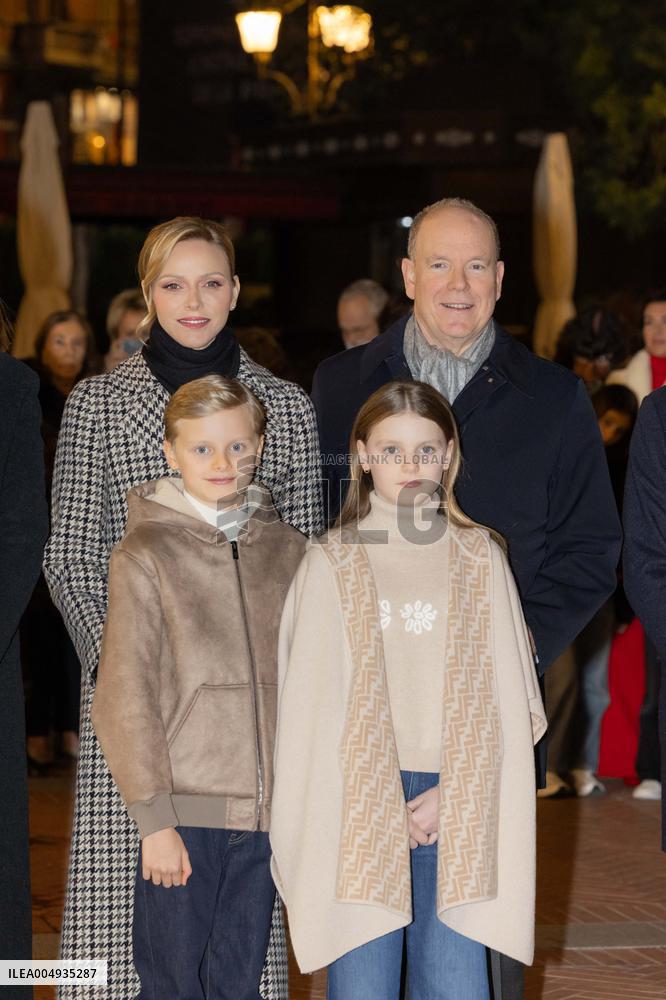 NO TABLOIDS - Launch Of The Christmas Lights - Monaco