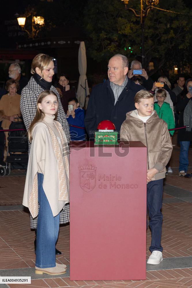 NO TABLOIDS - Launch Of The Christmas Lights - Monaco